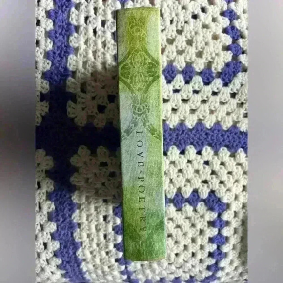 Love and Poetry Green Keepsake Wil Box Magnet Closure Wood Interior Book  Decor - Picture 5 of 10